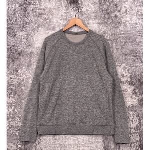 Lululemon Shirt XL Mens Gray Engineered Warmth Long Sleeve Crew Classic Fit